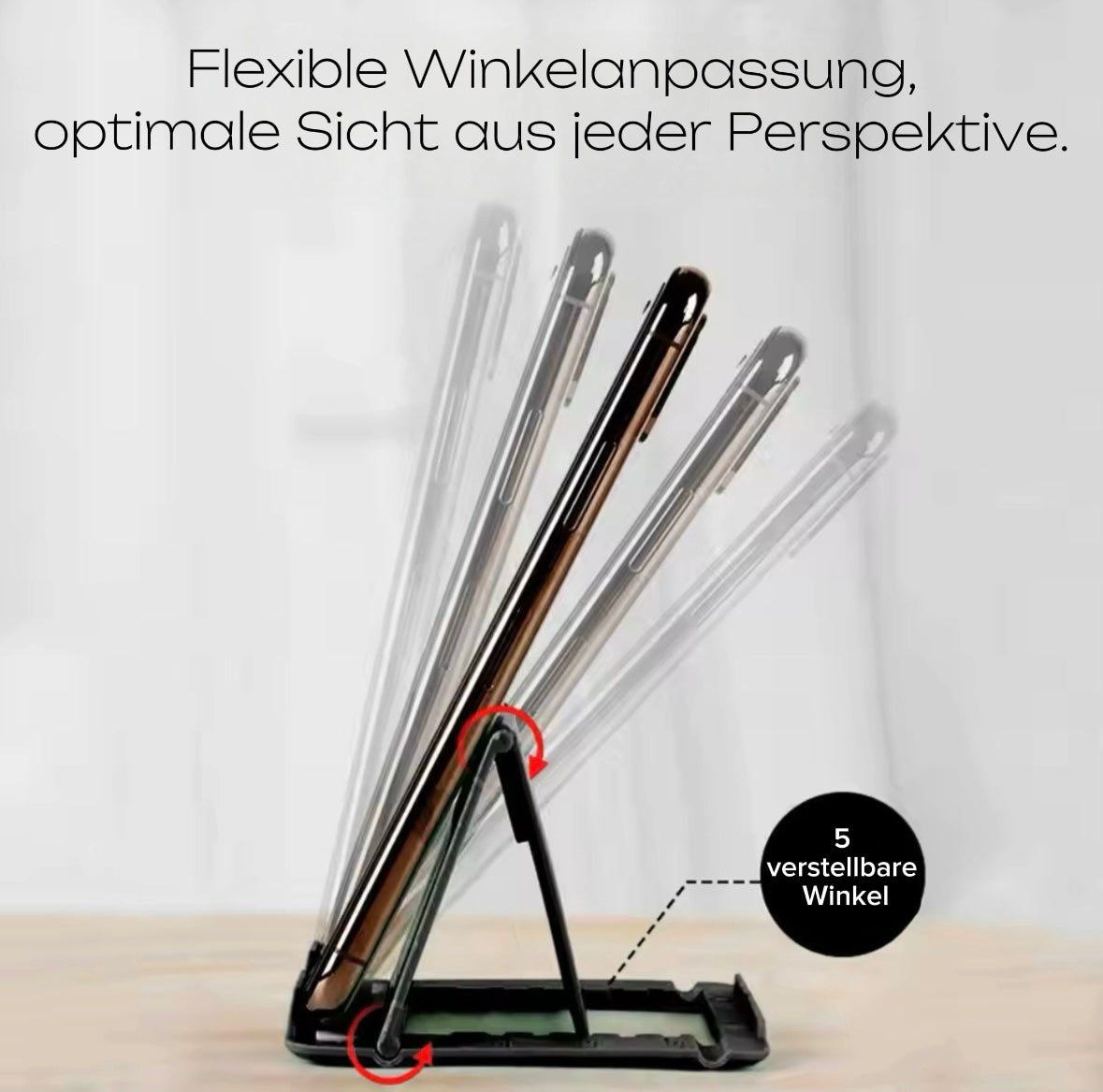 Universelle Handyhalterung für Handys und Tablets